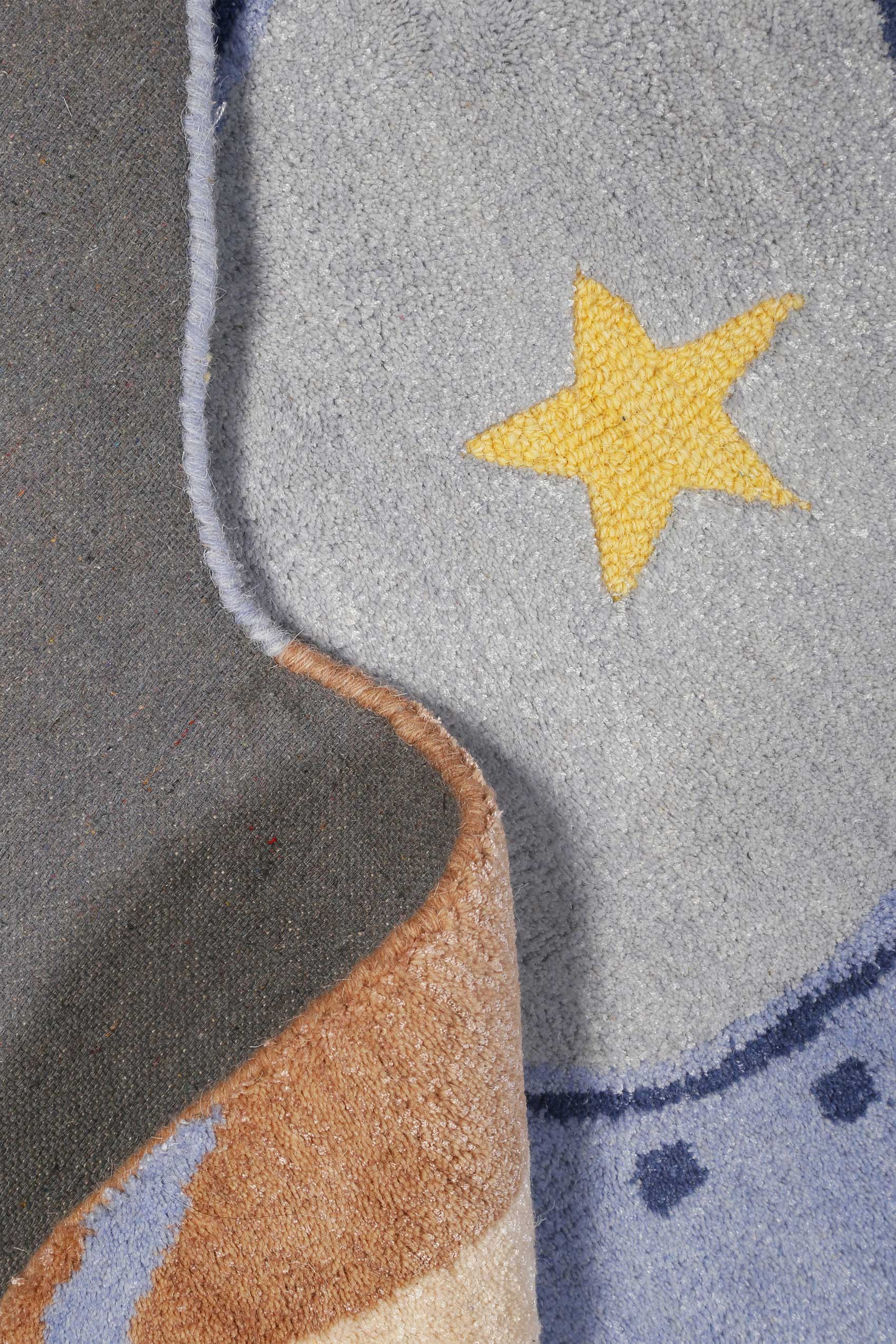 weconhome-smart-kids-kinderteppich-anton-blau-rund-getuftet-goodweave-siegel image 3