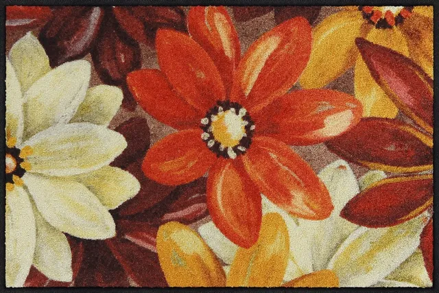 salonloewe-artsy-blossom-terra-eingangsmatte-50-x-75-cm-polyamid-rutschfest-wasc image 1