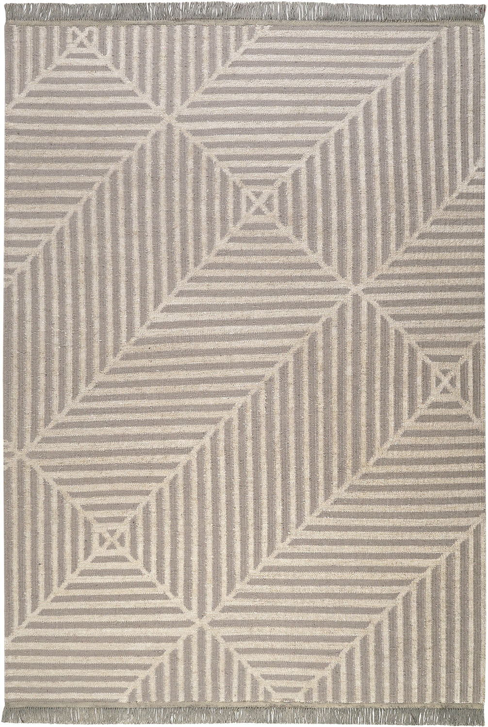 weconhome-kelim-teppich-irregular-fields-grau-beige-handgewebt-aus-naturfaser image 1