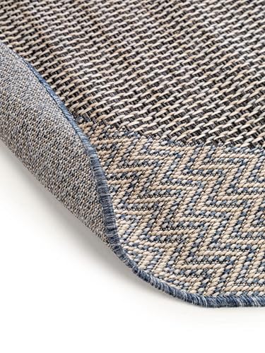 benuta-nest-teppich-river-kunstfaser-beige-blau-130x130-cm-rund-outdoor-geeignet image 7