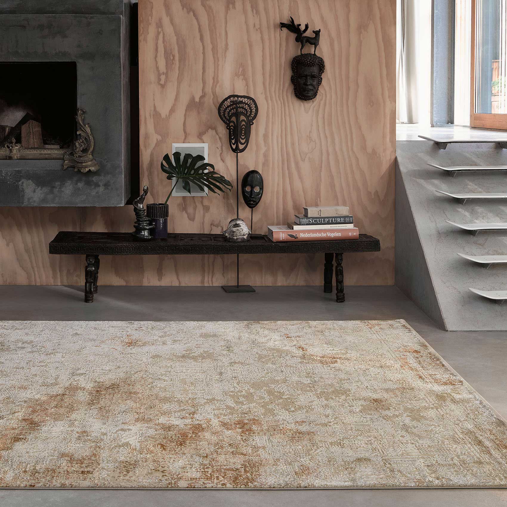 weconhome-rococo-vintage-teppich-beige-used-look image 6