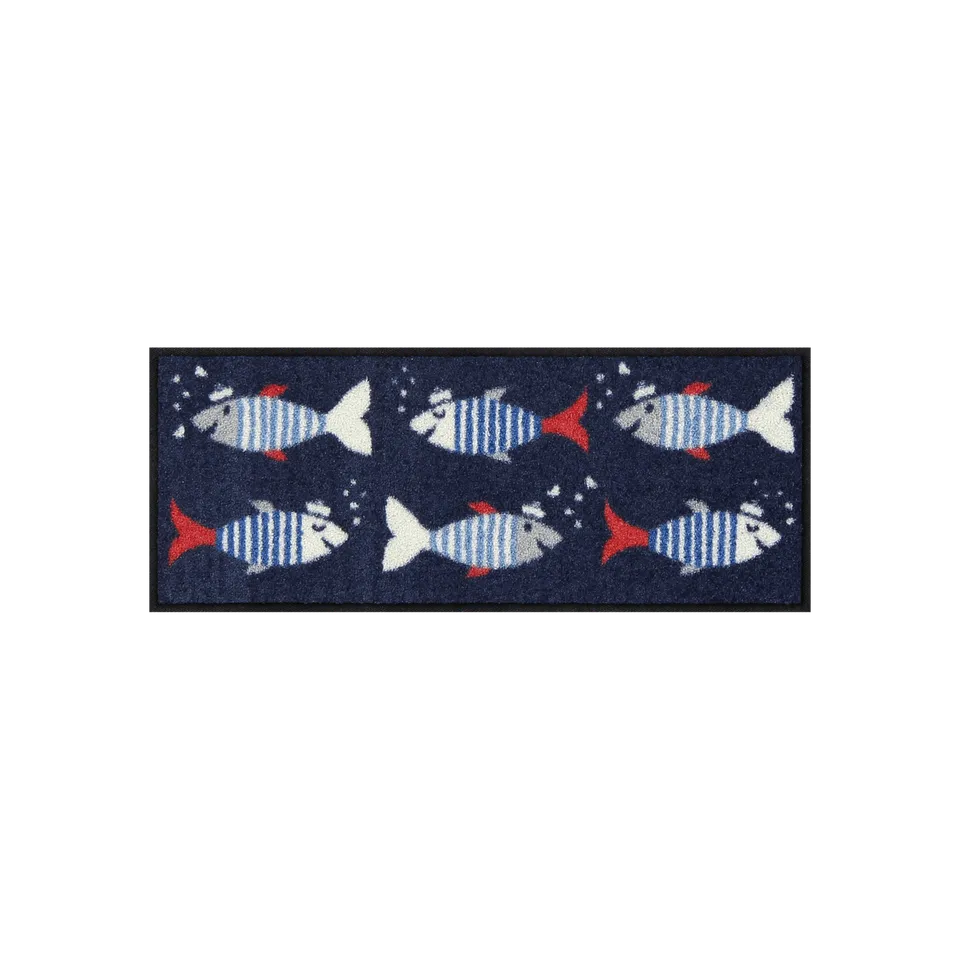 salonloewe-sailor-fish-minimatte-30-x-75-cm-waschbare-fu-matte-mit-maritimem-fis image 1