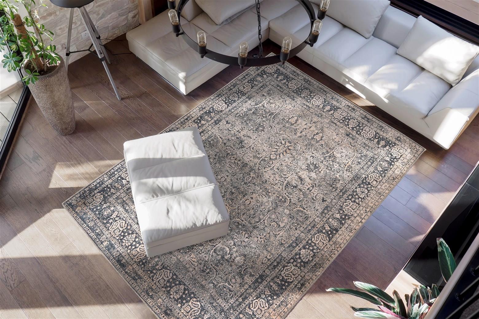 kayoom-faye-925-geprinteter-flachflorteppich-im-vintage-oriental-stil-verschiede image 2