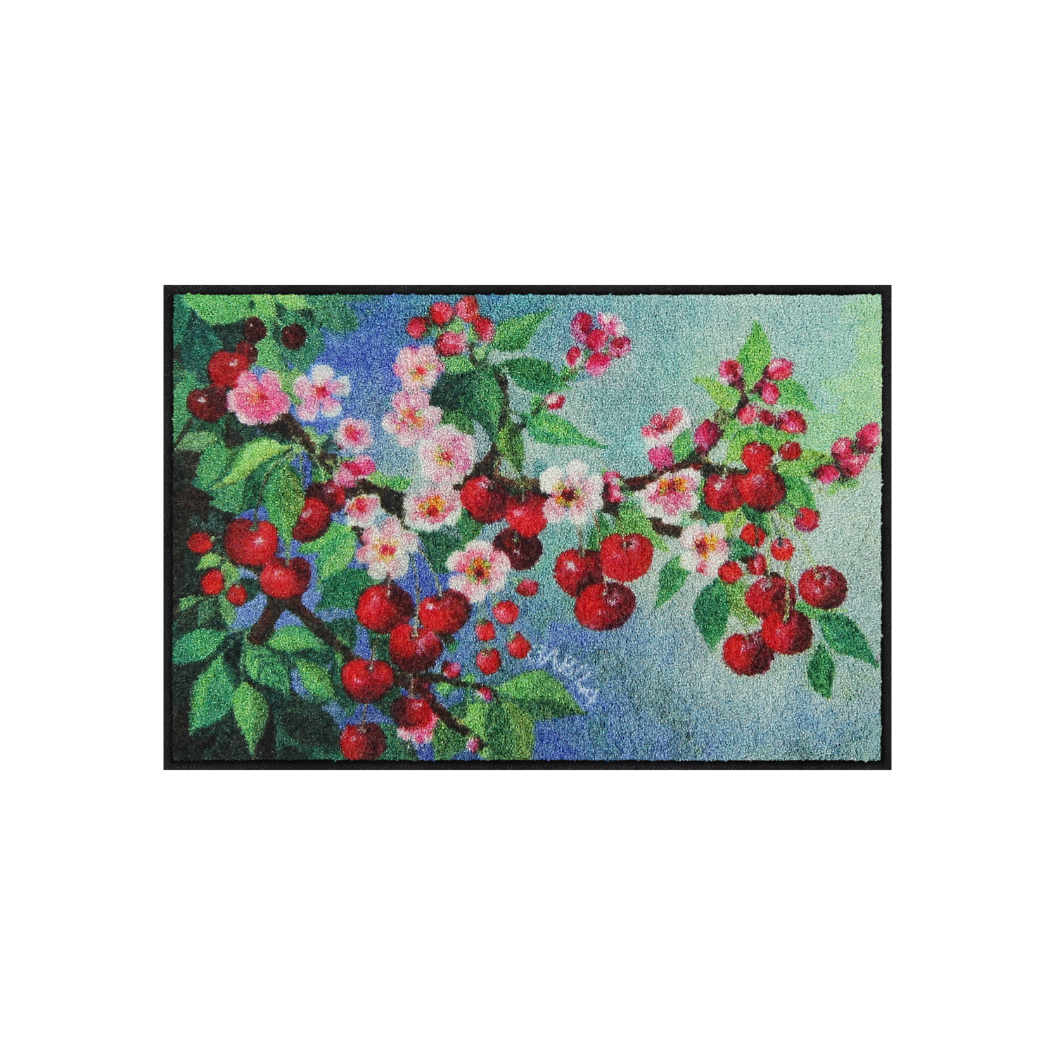 salonloewe-cherry-dream-eingangsmatte-50-x-75-cm-romantisches-design-waschbar-ru image 1