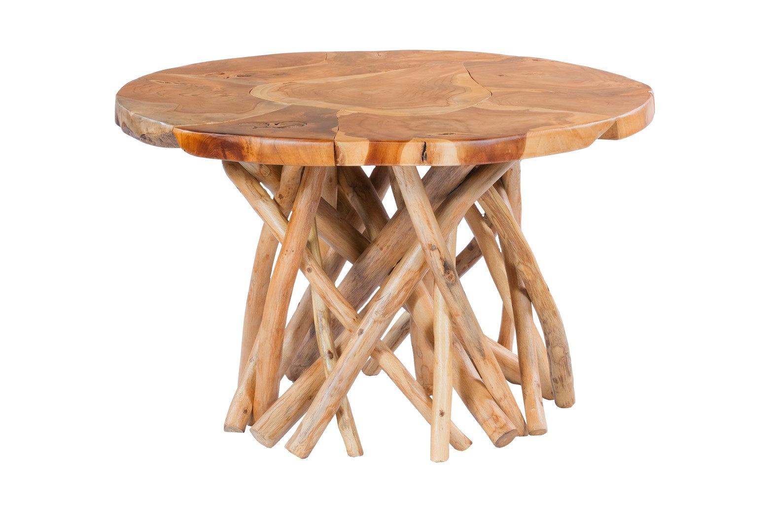kayoom-beistelltisch-radix-625-teakholz-ver-steltes-beindesign-stabil image 3