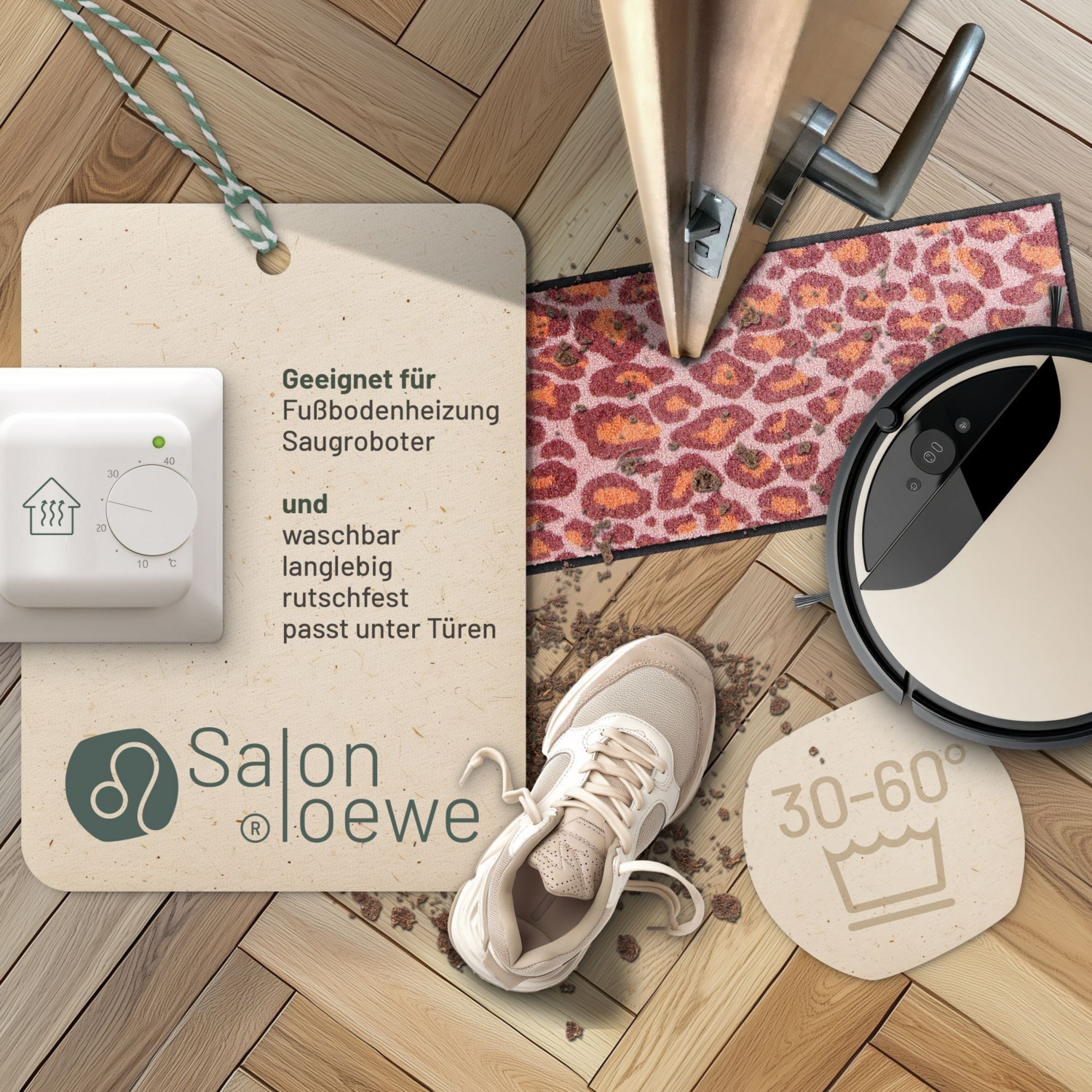 salonloewe-leo-pure-candy-minimatte-30-x-100-cm-schmutzfangmatte-im-leo-muster-c image 3