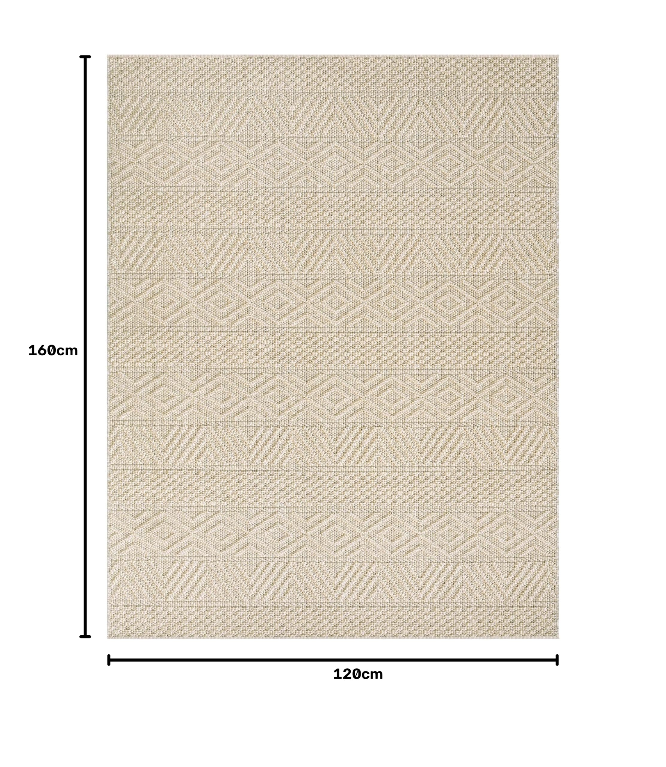 paco-home-teppich-wohnzimmer-kurzflor-skandinavisch-boho-geometrisch-120x160-cm- image 2