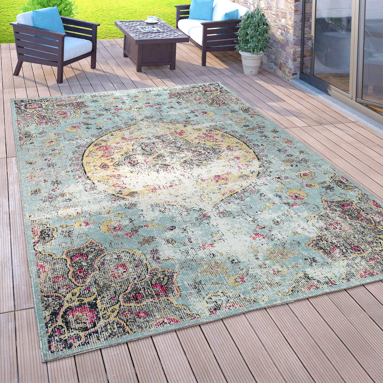 paco-home-outdoor-teppich-vintage-orient-rauten-ethno-bunt-80x150-cm image 4