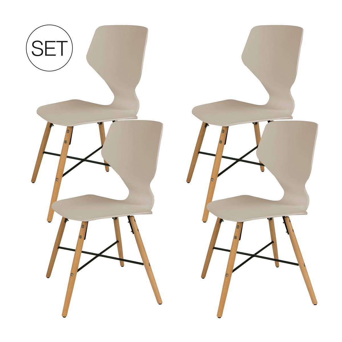 kayoom-stuhl-charlie-110-4er-set-pflegeleichter-k-chen-und-esszimmerstuhl-im-hol image 1