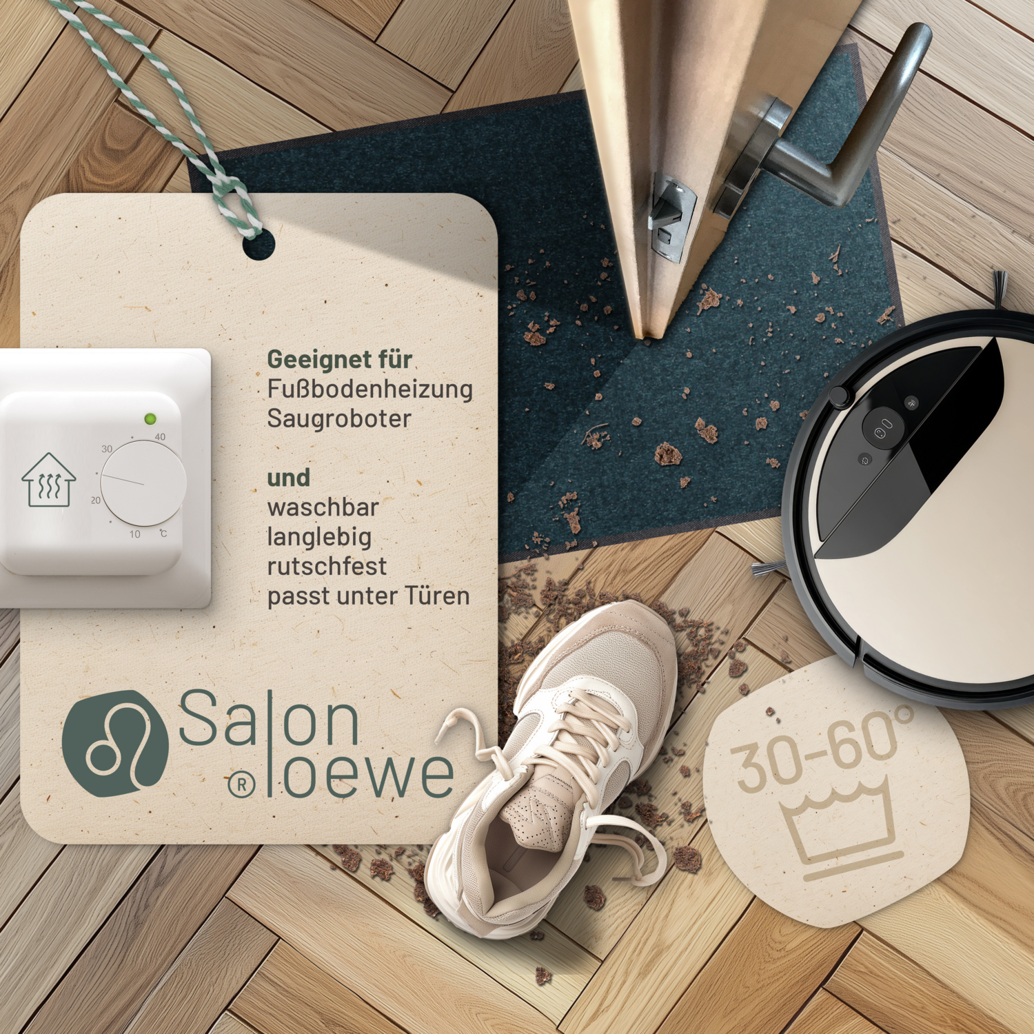 salonloewe-blaupetrol-halb-rund-50-x-75-cm-halbrunde-fu-matte-polyamid-rutschfes image 2