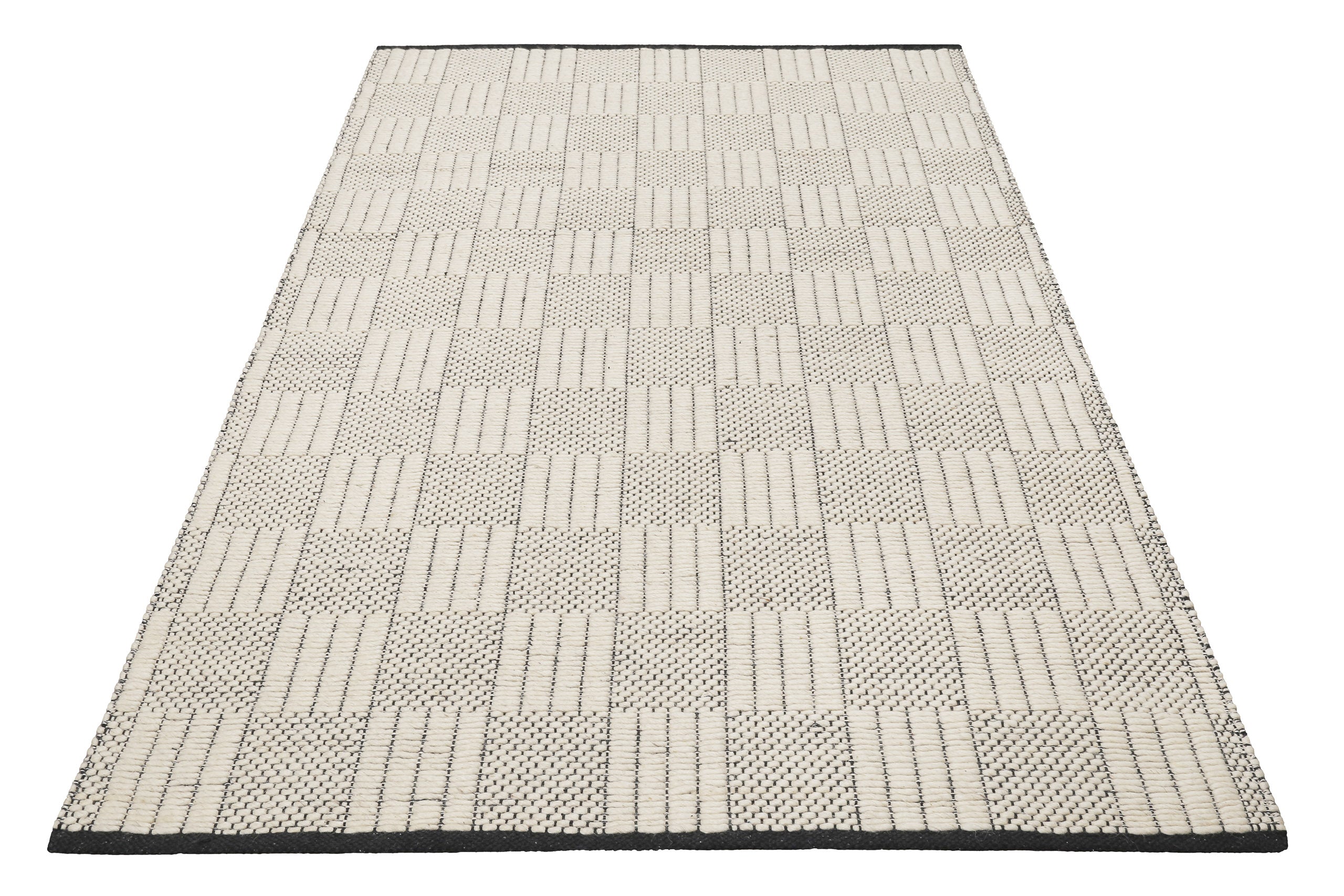 weconhome-lani-wollteppich-creme-wei-karo image 3