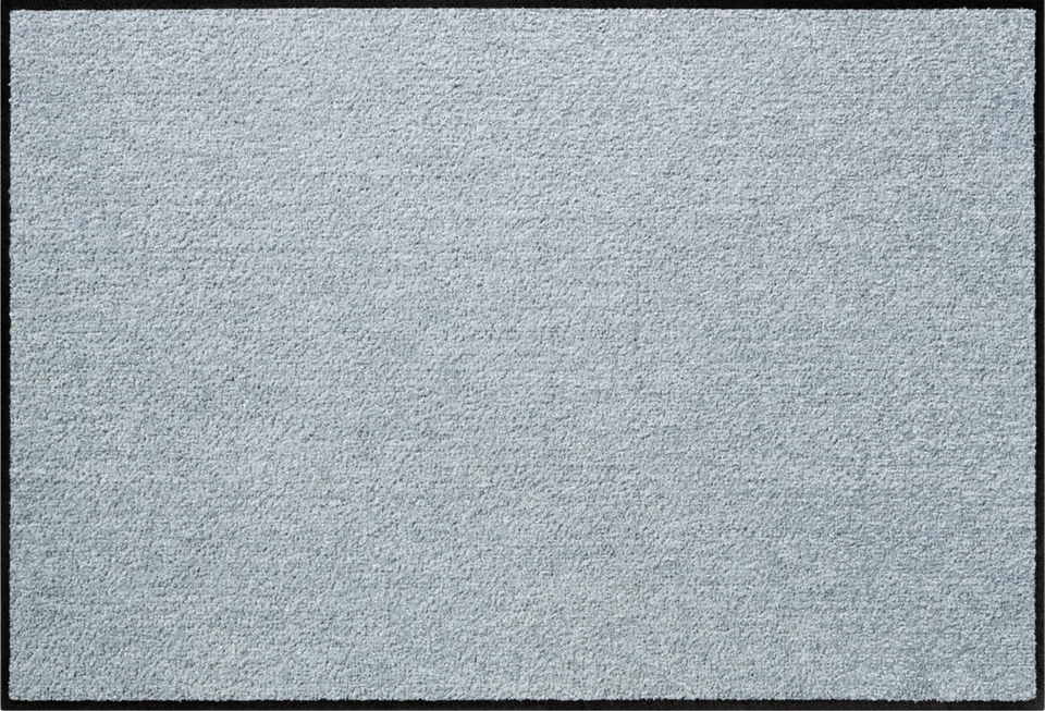 salonloewe-silbergrau-halb-rund-60-x-85-cm-elegante-fu-matte-in-silbergrau image 1