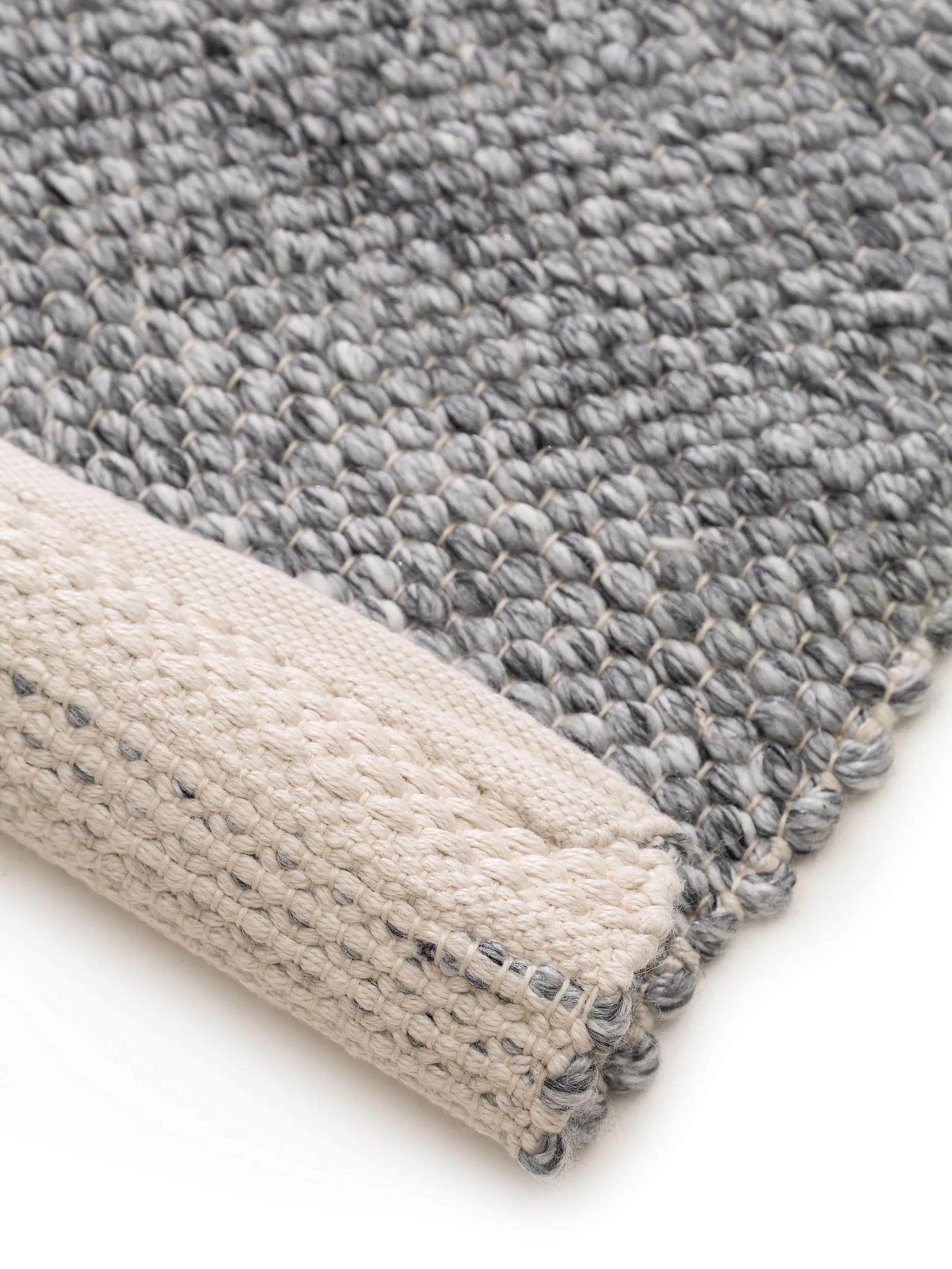 benuta-pure-teppich-kiah-grau-80x150-cm-kunstfaser-aus-recyceltem-material-recht image 6