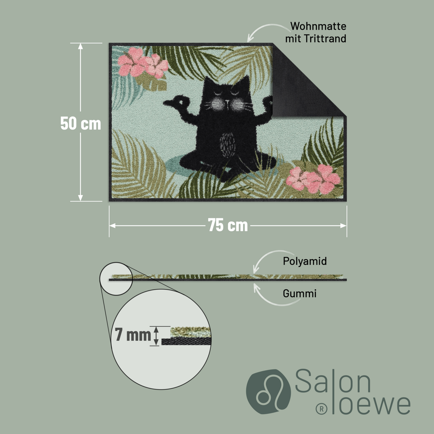 salonloewe-yoga-katze-eingangsmatte-50-x-75-cm image 4