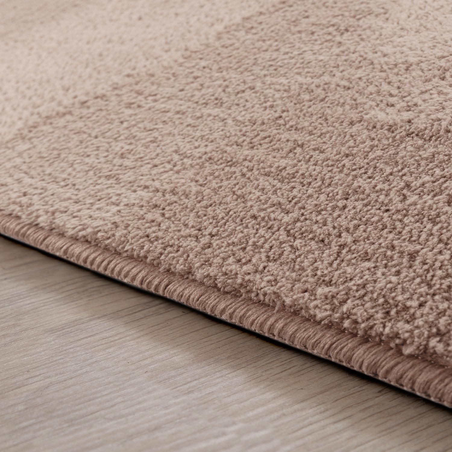 paco-home-kurzflor-teppich-taupe-80-cm-rund-einfarbig image 3