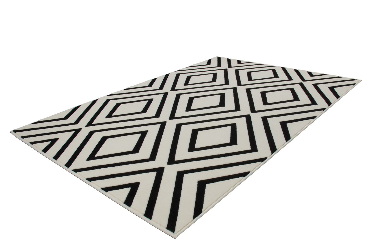 kayoom-lina-525-kurzflorteppich-in-3d-optik-taupe image 1