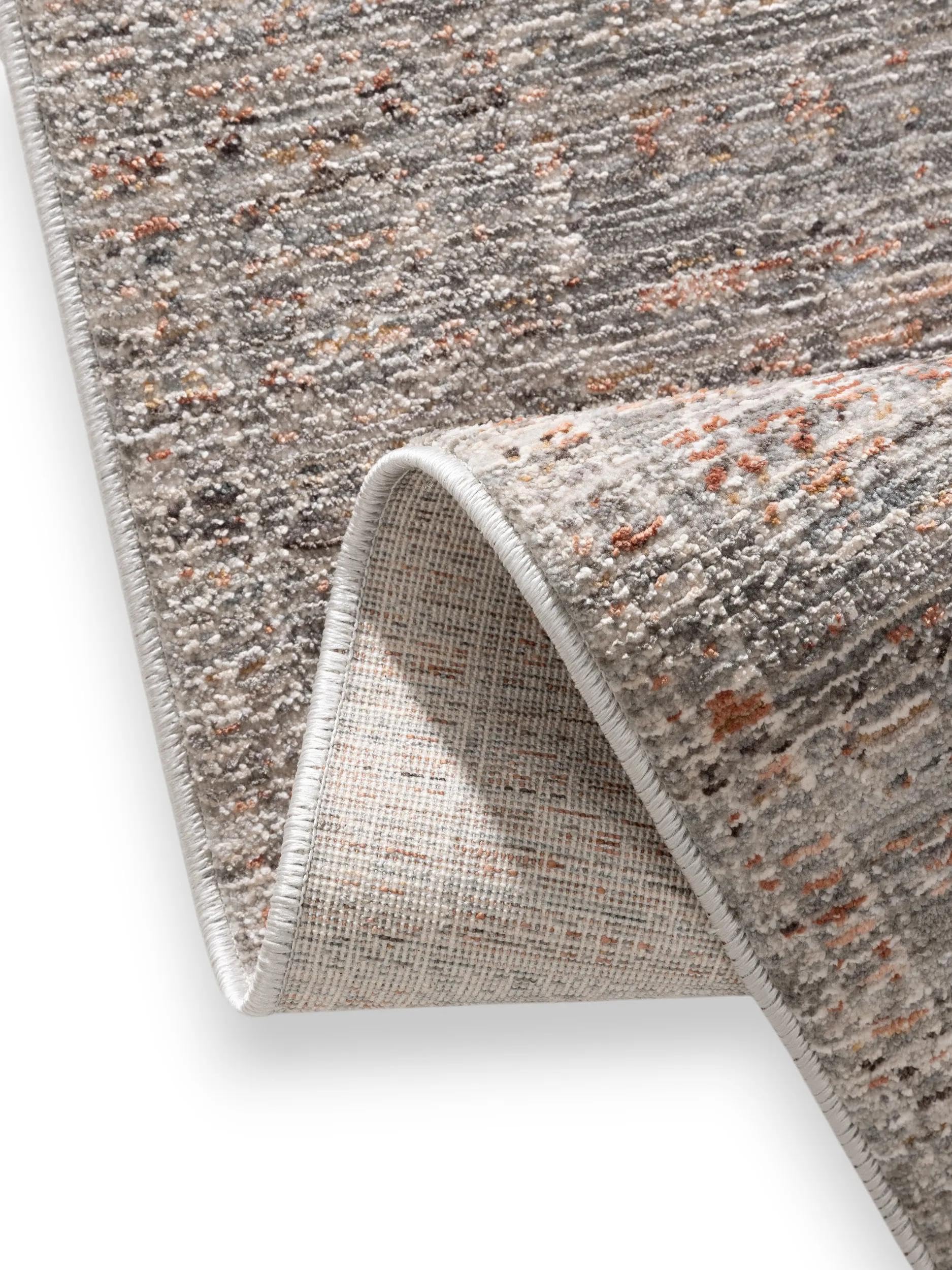 benuta-nest-l-ufer-anwar-grau-orange-80x250-cm-traditionell-orient image 5