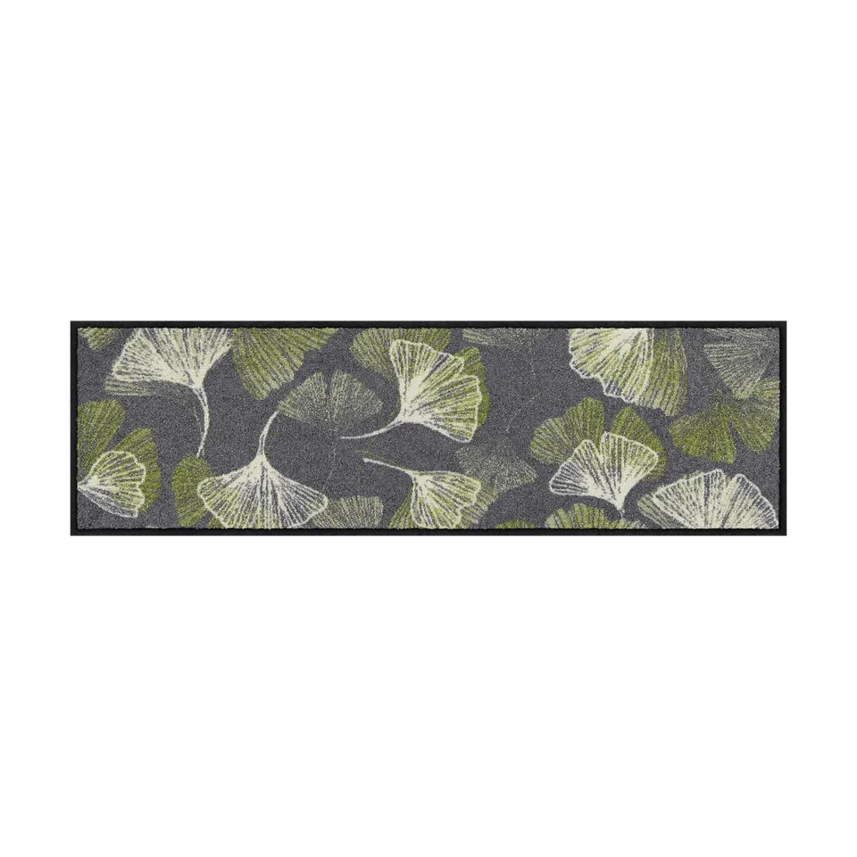 salonloewe-gingko-allover-grey-minimatte-30-x-100-cm-ginkgobl-tter-design-rutsch image 1