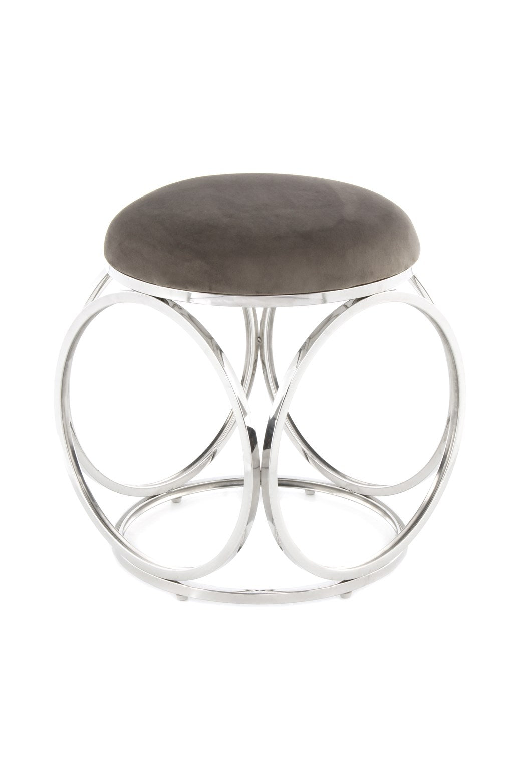 kayoom-hocker-whitney-325-sitzhocker-mit-metallgestell-und-stoffbezug image 1