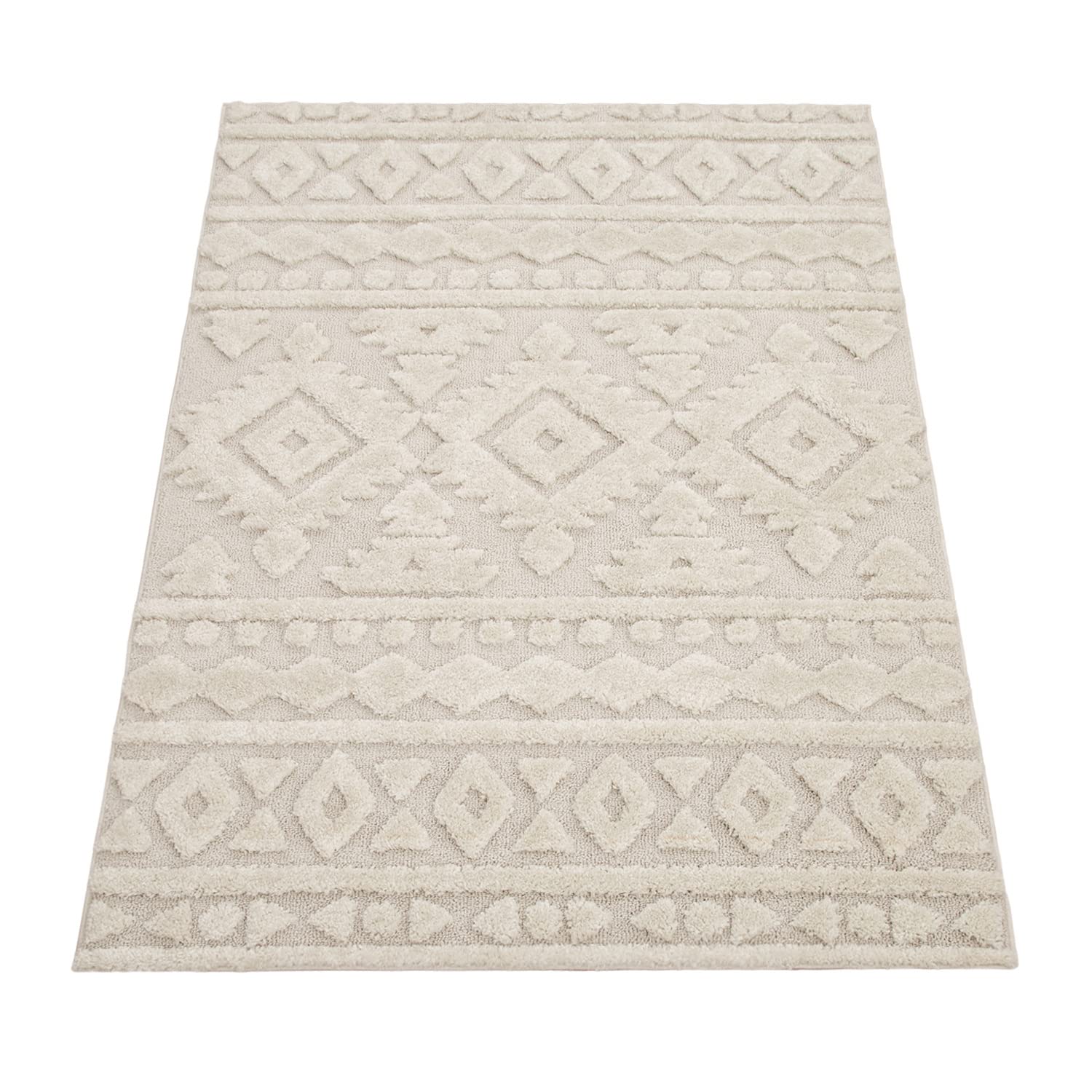 paco-home-shaggy-plus-hochflor-teppich-60x100-cm-creme-6-ethno-boho image 5