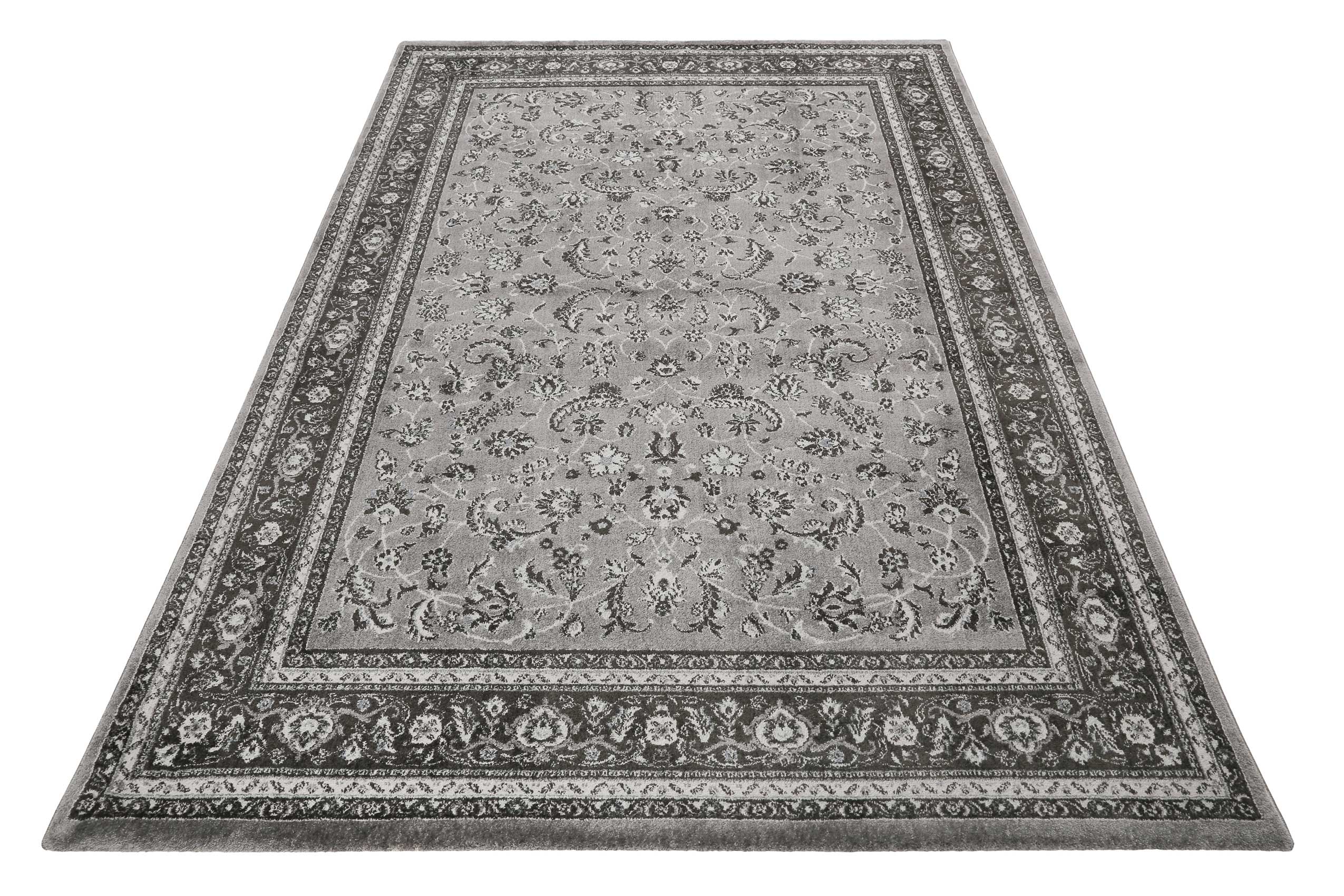 weconhome-kurzflor-teppich-oxford-grau-anthrazit-paisley-gewebt image 2
