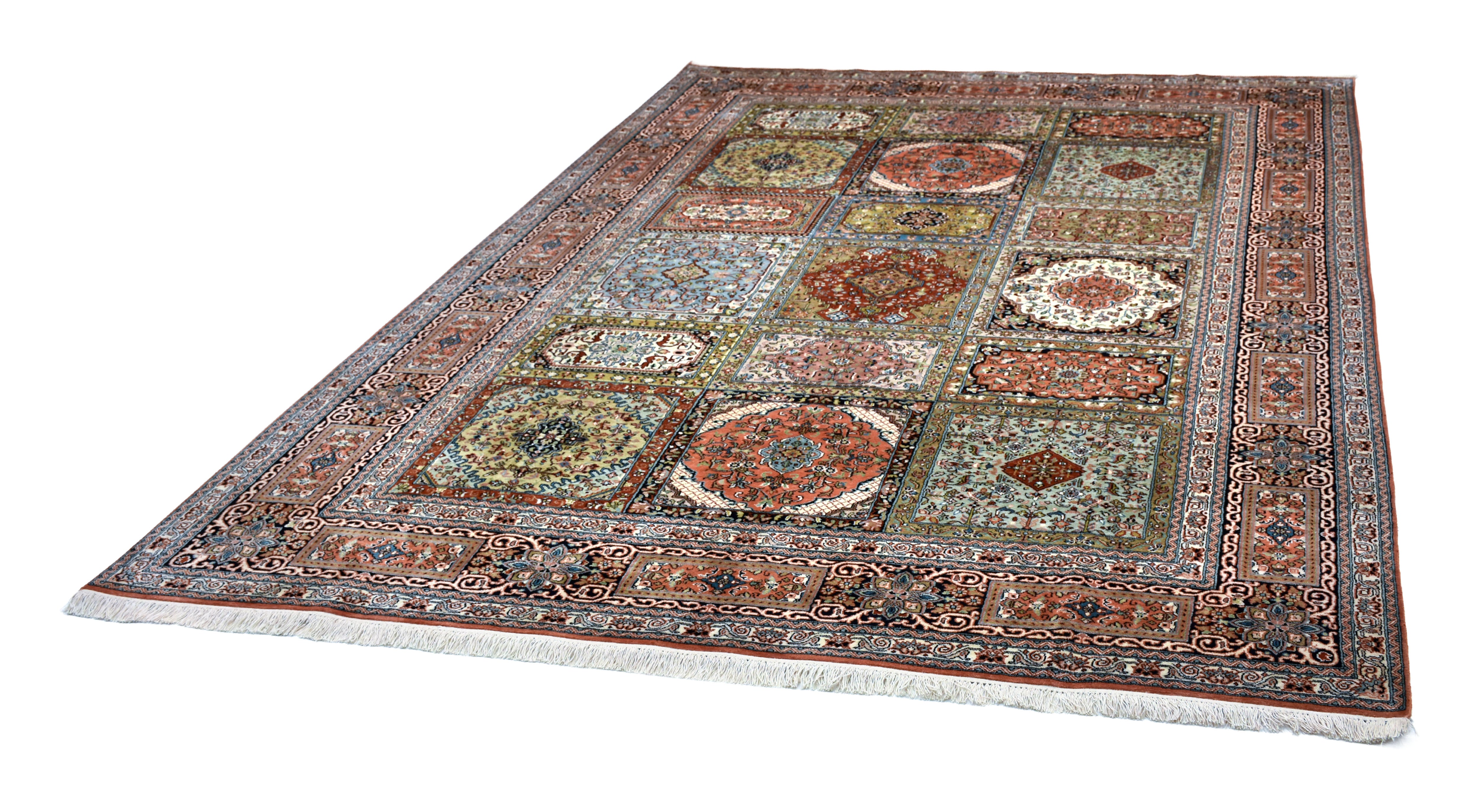 kayoom-boxes-41-multi-handgewebter-luxus-teppich-mit-orient-design-301cm-x-402cm image 2
