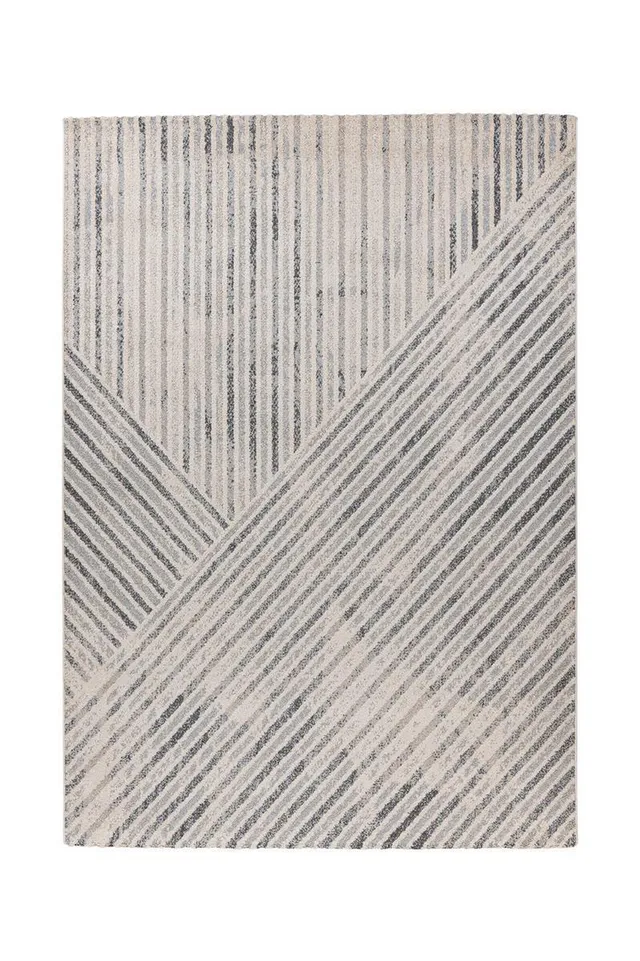 kayoom-rhombus-125-teppich-modernes-grafisches-design-pflegeleicht-grau image 1