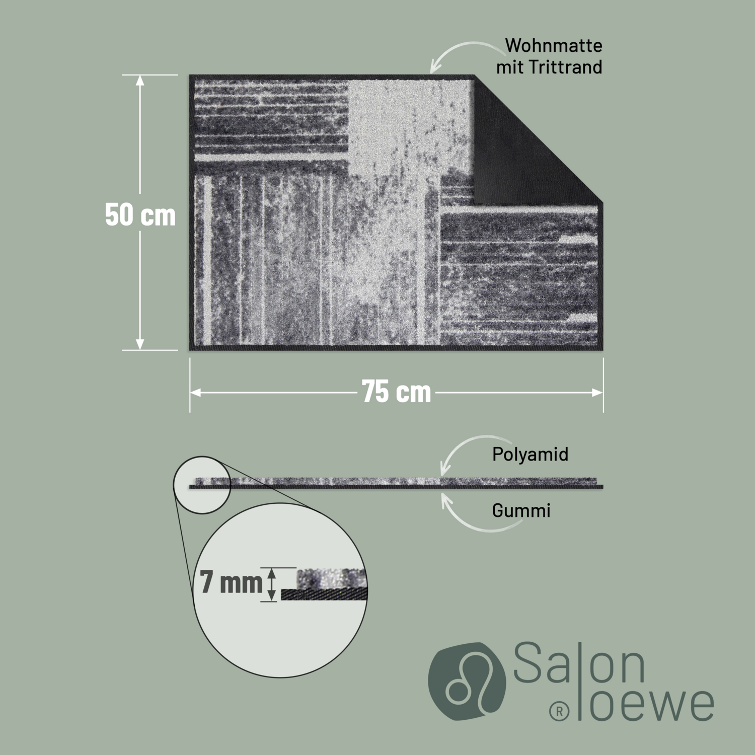 salonloewe-marvin-grey-eingangsmatte-50-x-75-cm-graue-fu-matte-mit-rutschfestem- image 4