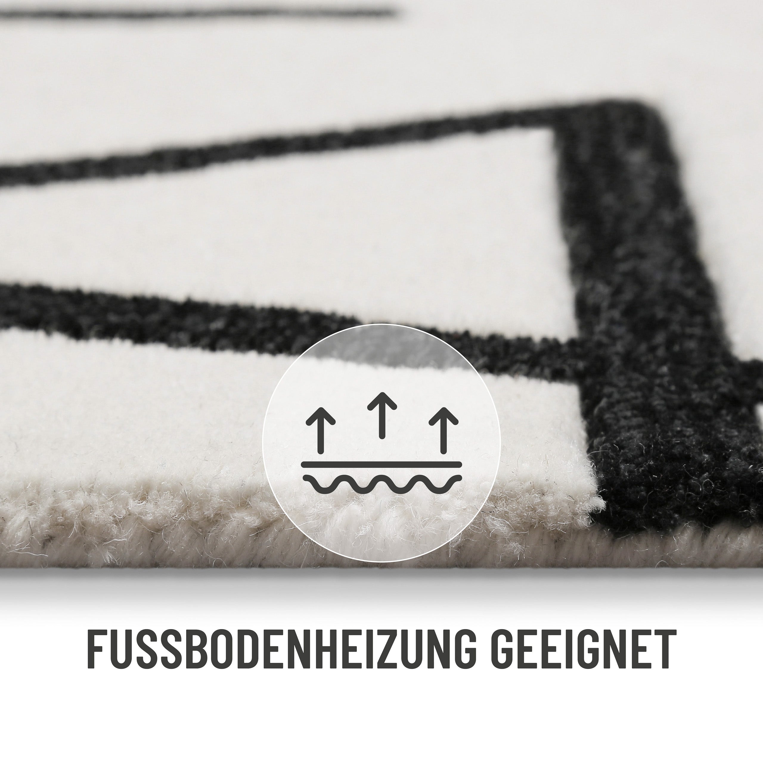 weconhome-kurzflor-teppich-beatrice-creme-wei-schurwolle image 5