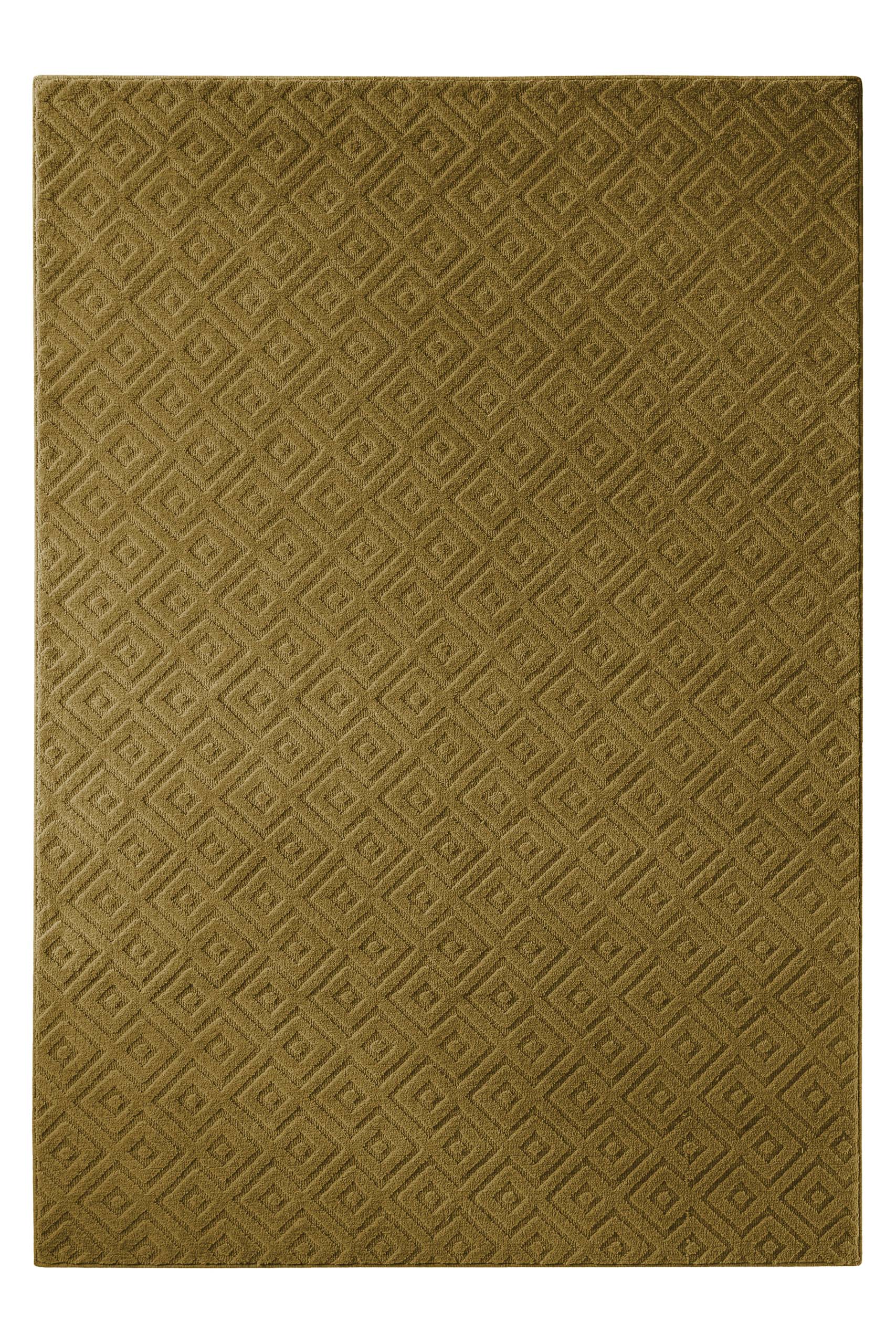 weconhome-castello-two-kurzflor-teppich-blass-gr-n-aus-schurwolle image 2