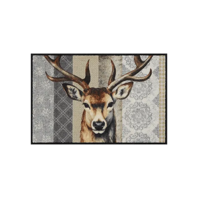 salonloewe-woodland-king-eingangsmatte-50-x-75-cm-landhaus-vintage-fu-matte-mit- image 1