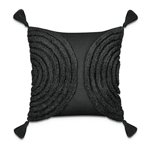 paco-home-boho-kissenbezug-mit-quastenfransen-single-schwarz image 5