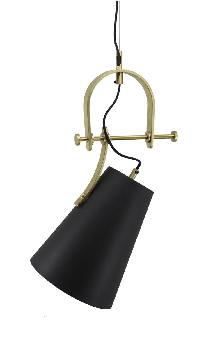 kayoom-calone-287-h-ngelampe-industrie-design-eisen-handgefertigt-braun-mit-gold image 1
