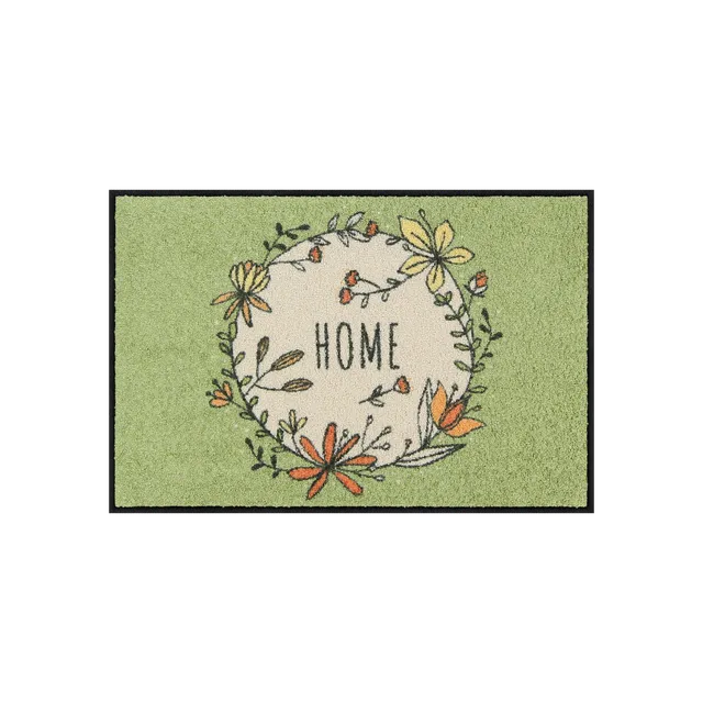 salonloewe-home-wreath-eingangsmatte-50-x-75-cm-salbeigr-n-kranzmotiv image 1