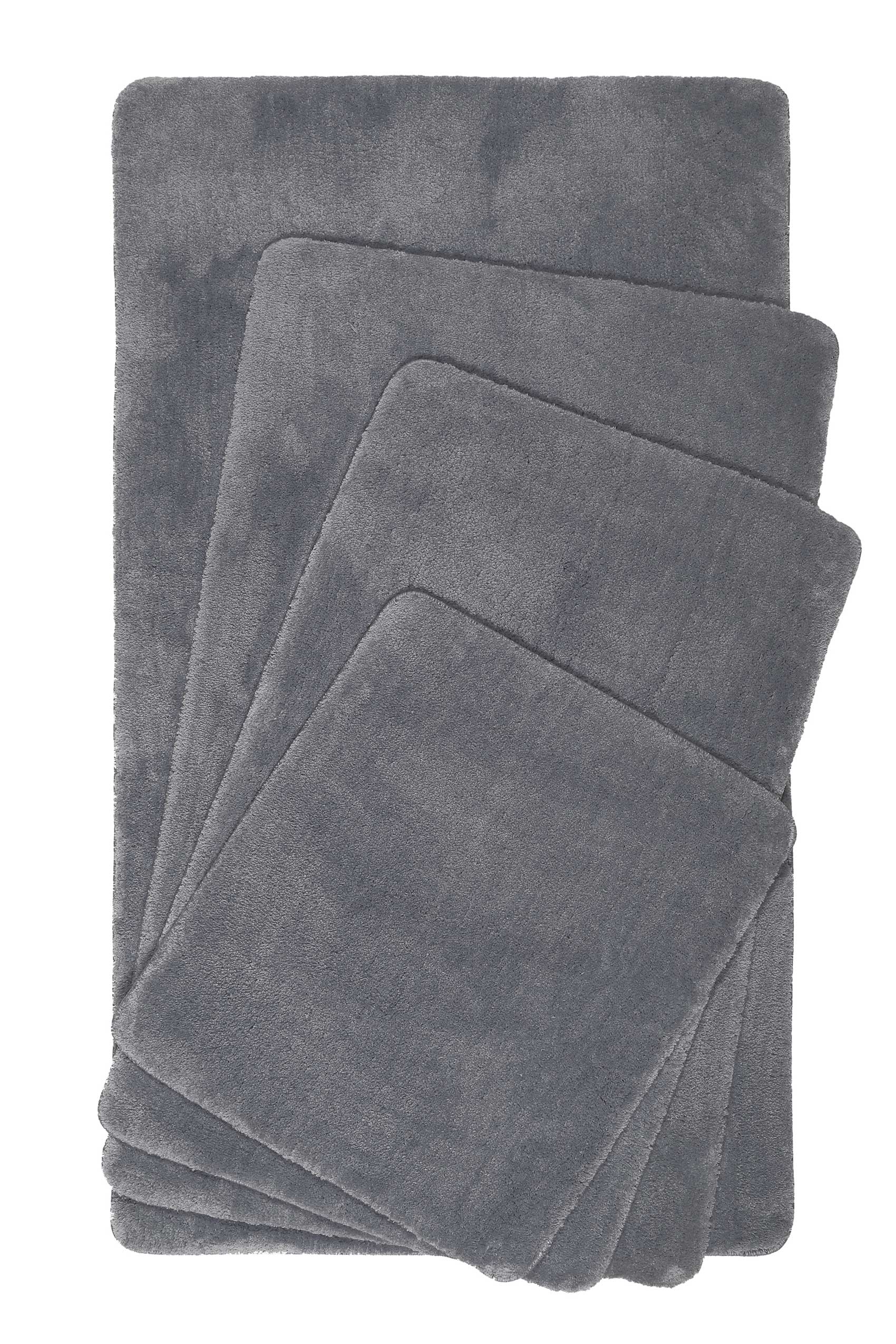 weconhome-basics-joris-badteppich-grau-20-mm-flor-anti-rutsch image 2