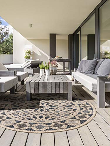 benuta-plus-in-outdoor-teppich-river-beige-blau-rund-130-cm-wetterfester-teppich image 7
