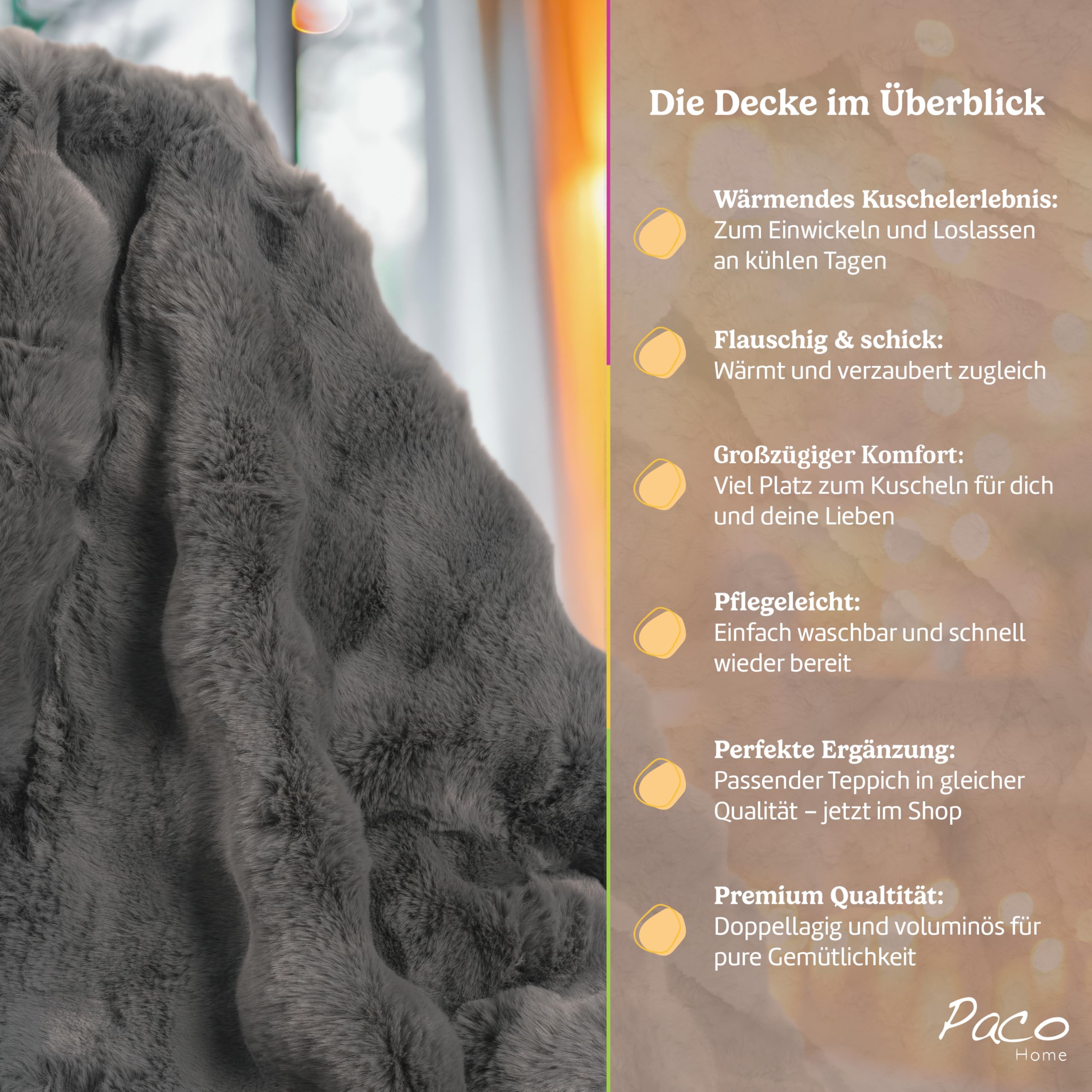 paco-home-kuscheldecke-rautenmuster-200x240cm-anthrazit image 5