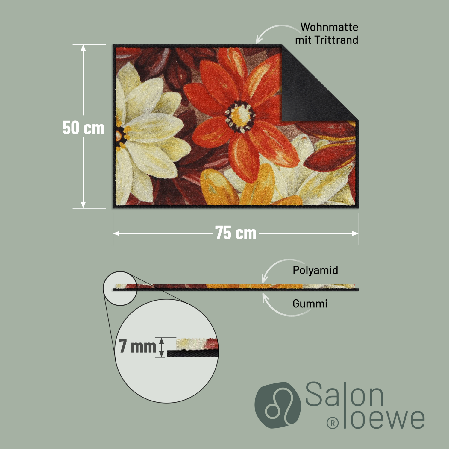 salonloewe-artsy-blossom-terra-eingangsmatte-50-x-75-cm-polyamid-rutschfest-wasc image 4