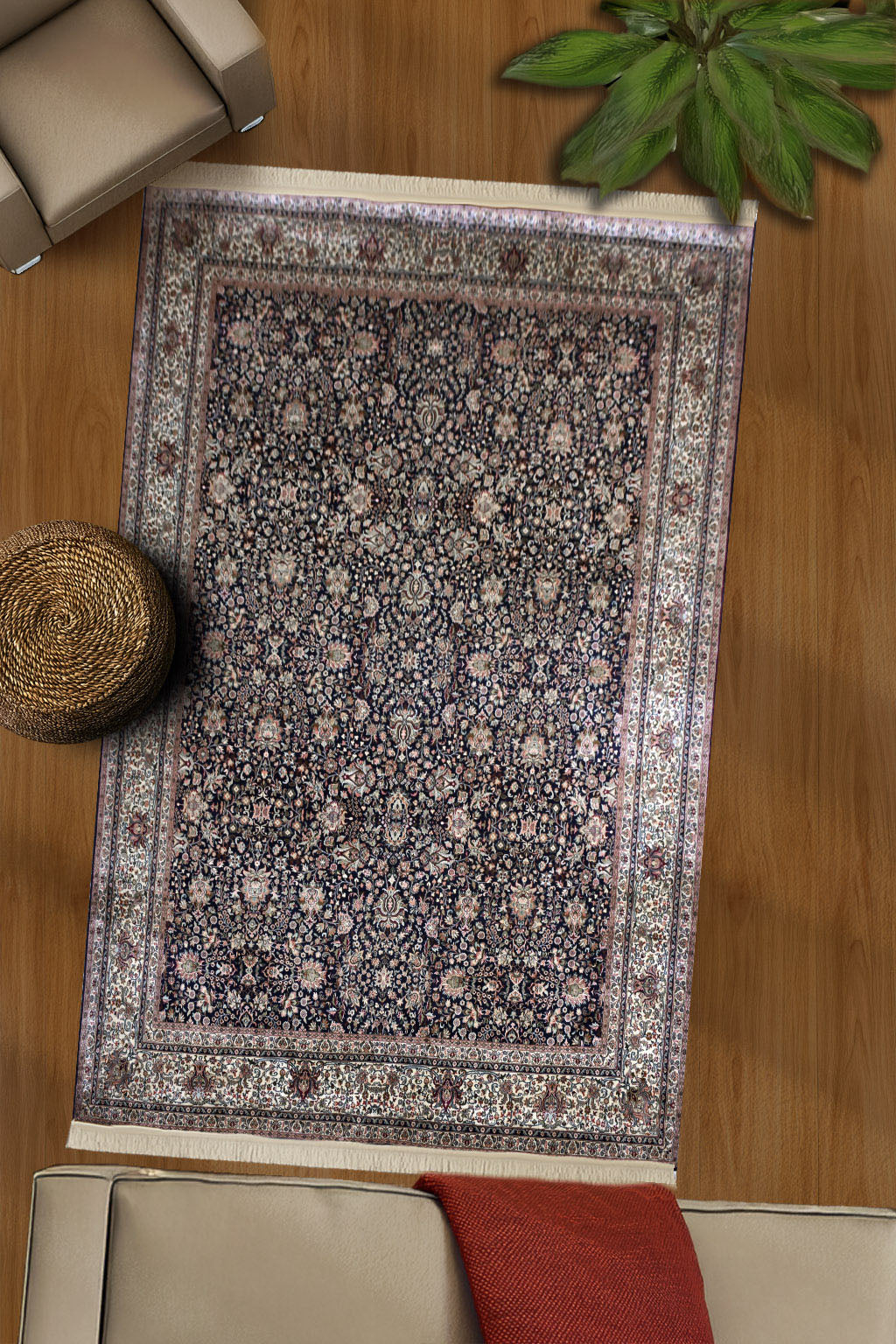 kayoom-allover-3951-multi-handgewebter-luxusteppich-281x377-cm-orient-design image 3