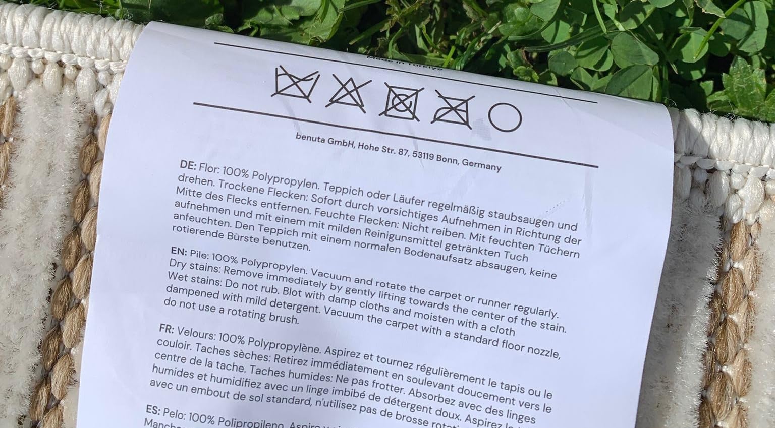 Gute Qualität für draußen