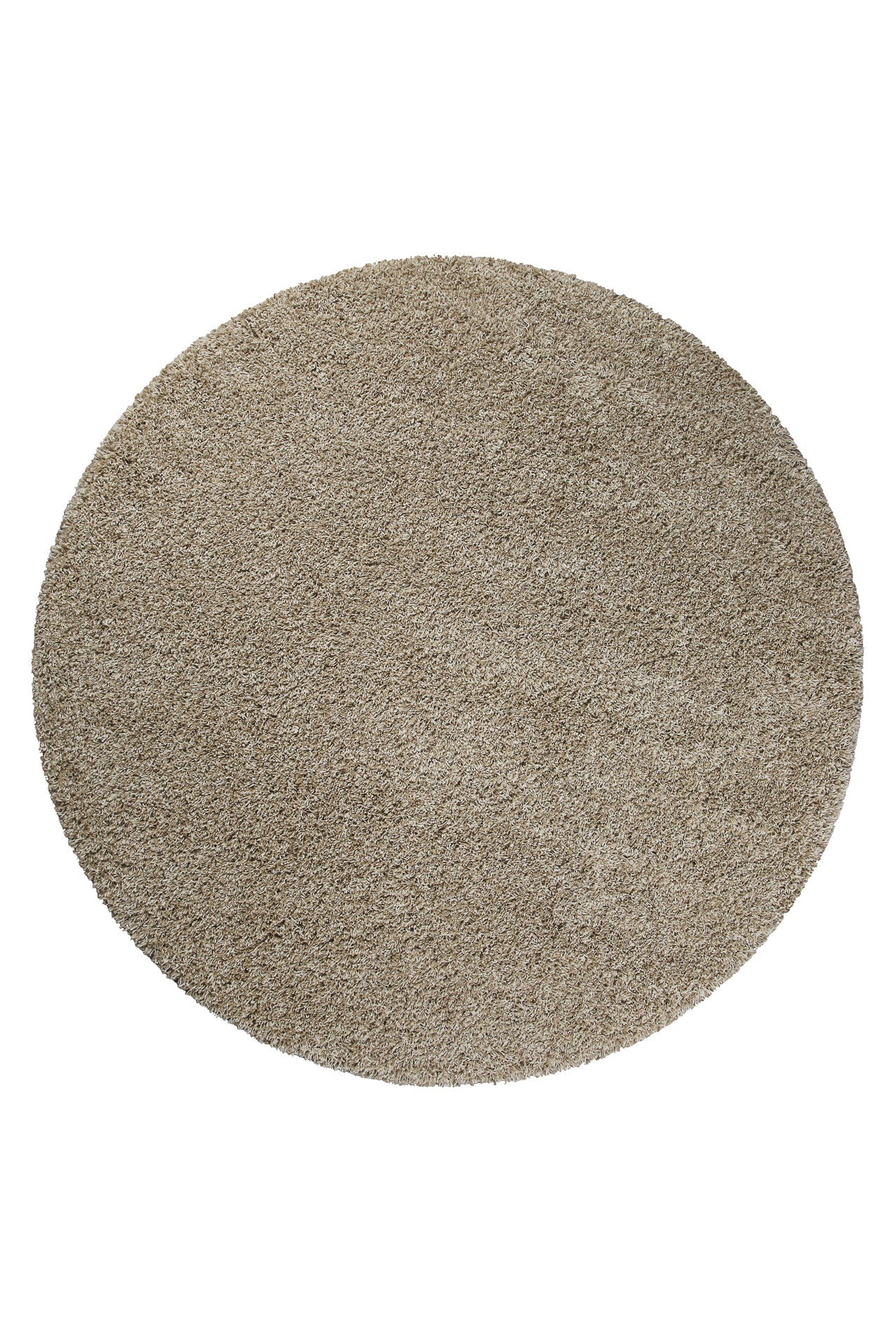 weconhome-shaggy-plus-hochflor-teppich-rund-creme-beige-200-cm image 1
