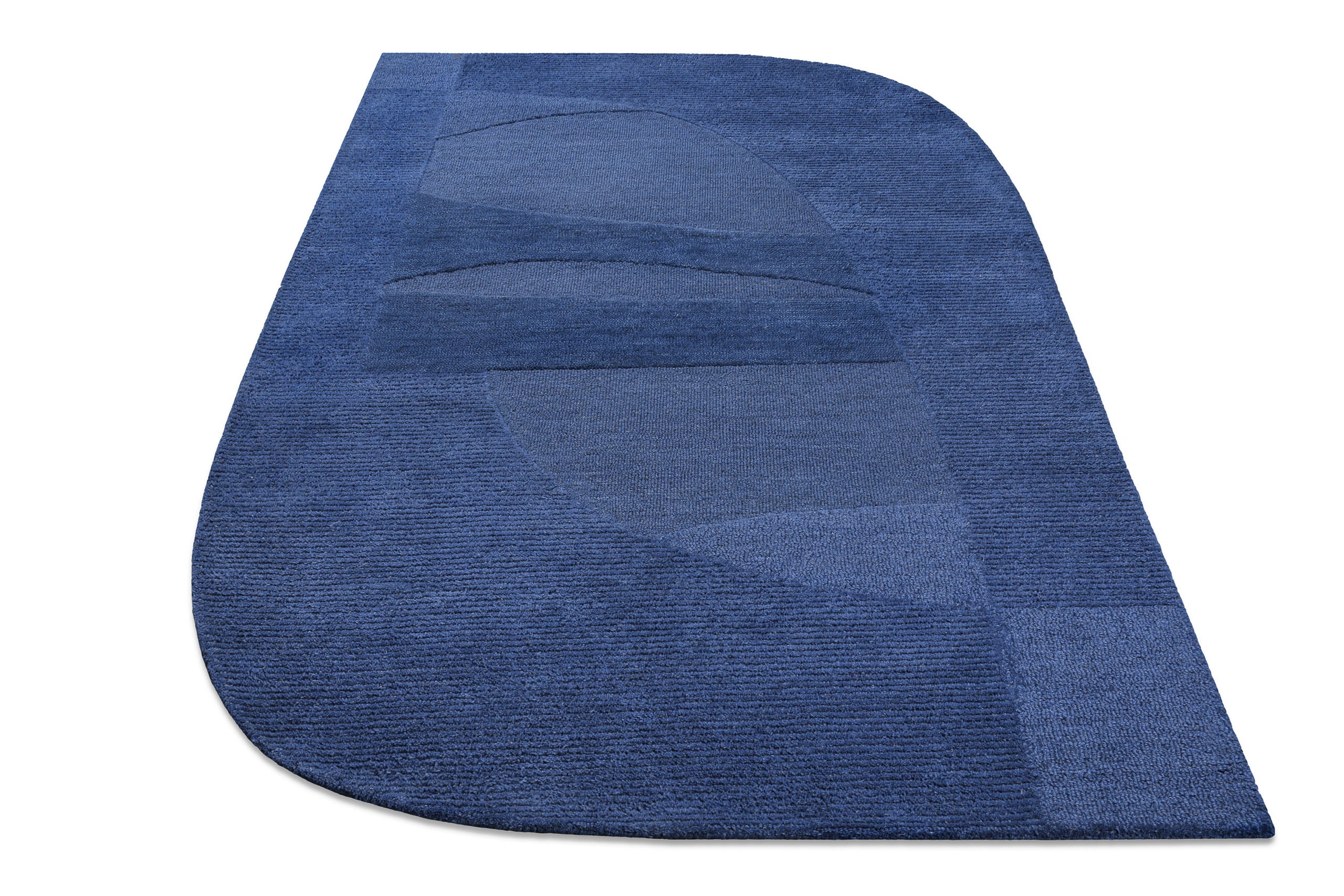 weconhome-dodo-kurzflorteppich-kobalt-blau-schurwolle image 4