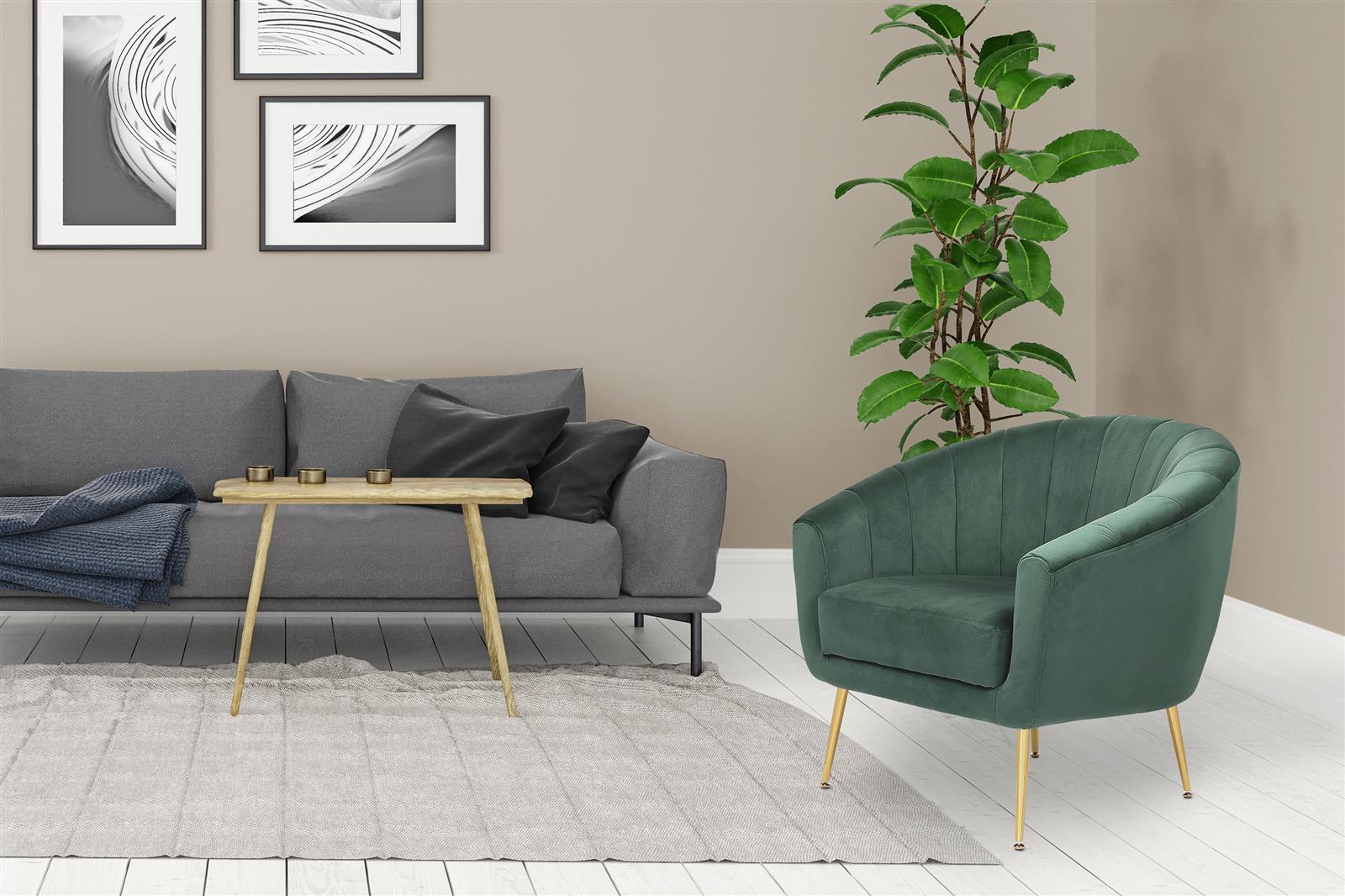 kayoom-sessel-doreen-125-retro-sessel-mit-samtbezug-und-ziern-hten image 2
