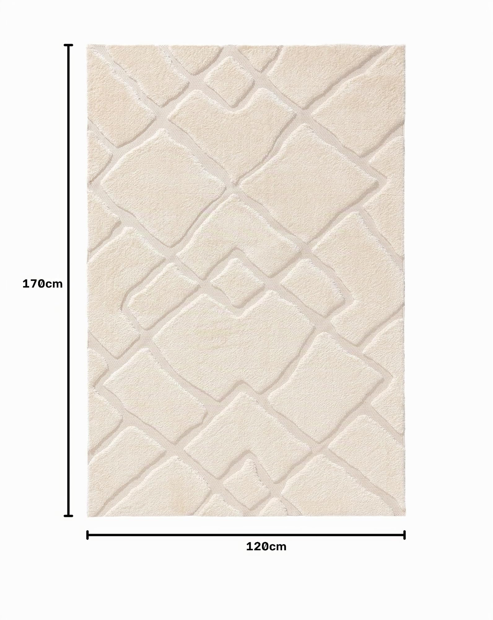 benuta-basic-elvy-teppich-120x170-cm-creme-abstrakt-relief image 2