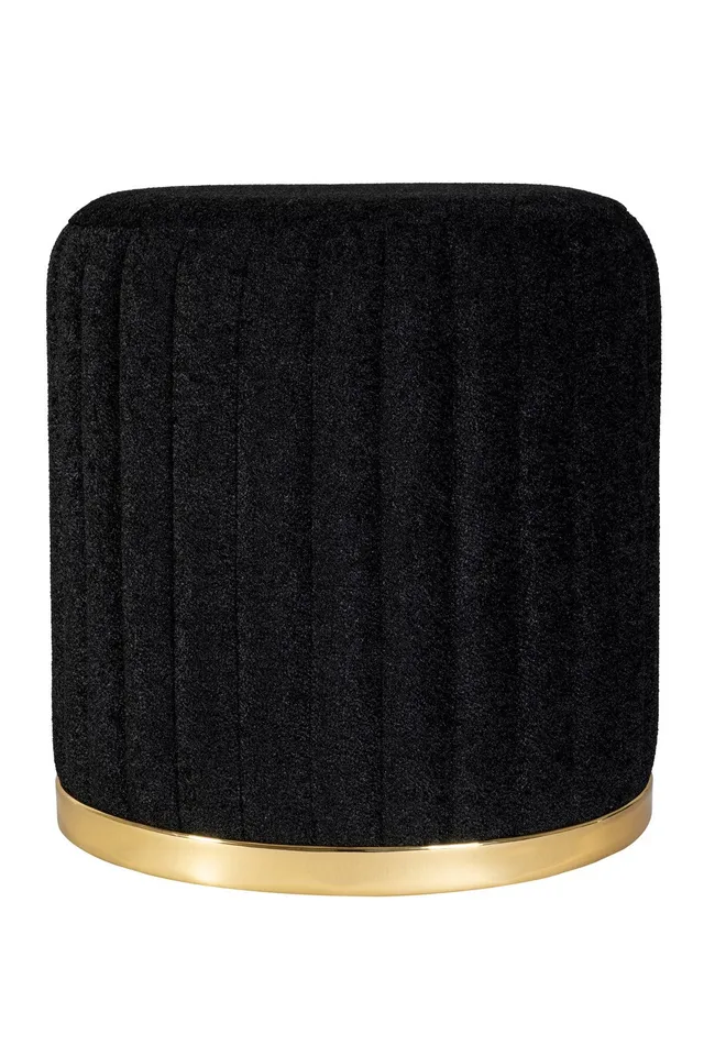 kayoom-doric-135-hocker-pouf-mit-teddy-optik-und-steppung-vielseitig-einsetzbar image 1