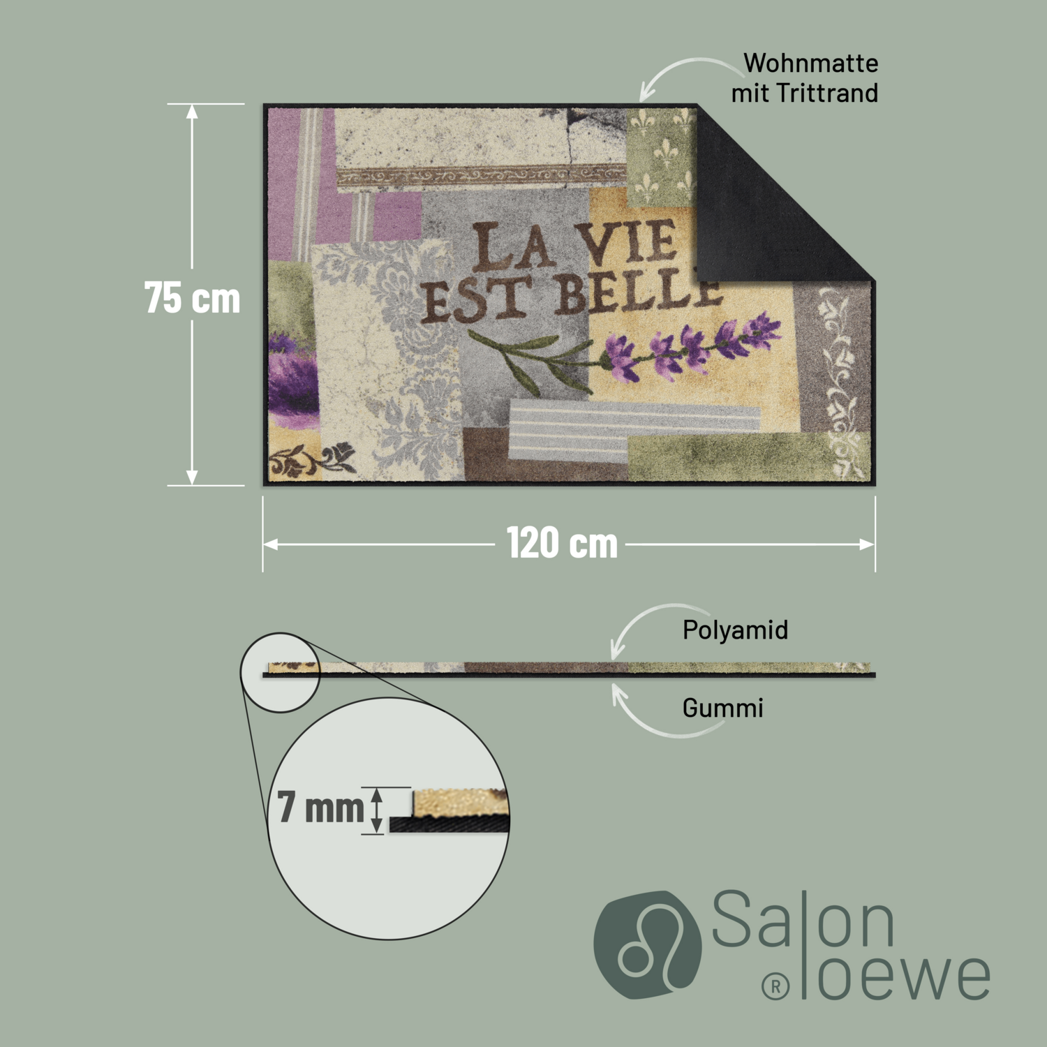 salonloewe-la-vie-est-belle-l-ufer-75-x-120-cm-florales-design-beige-grau-vintag image 4
