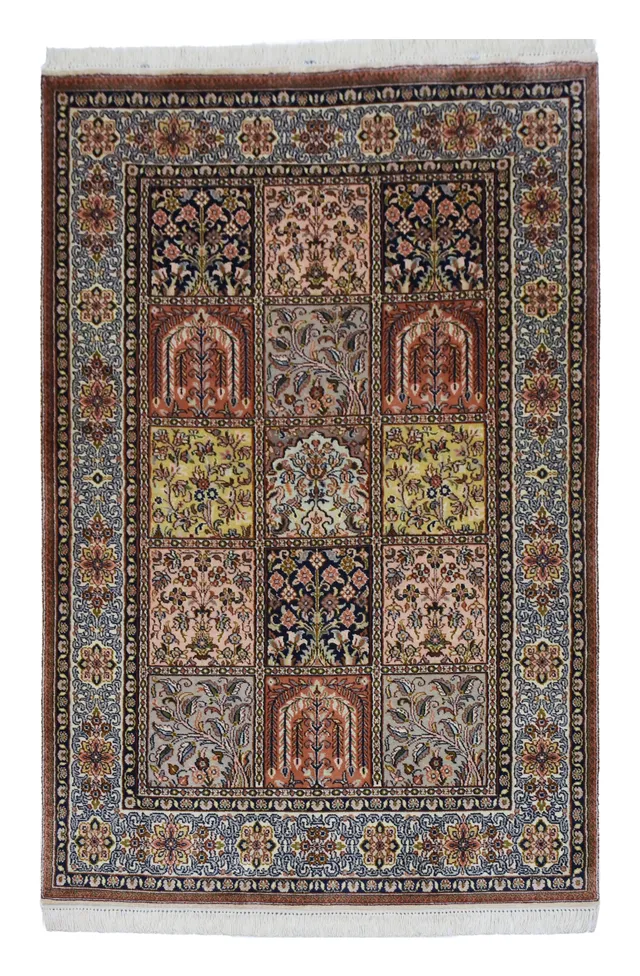 kayoom-r-taj-5098-multi-teppich-90x161-cm-handgewebter-orient-design-teppich image 1