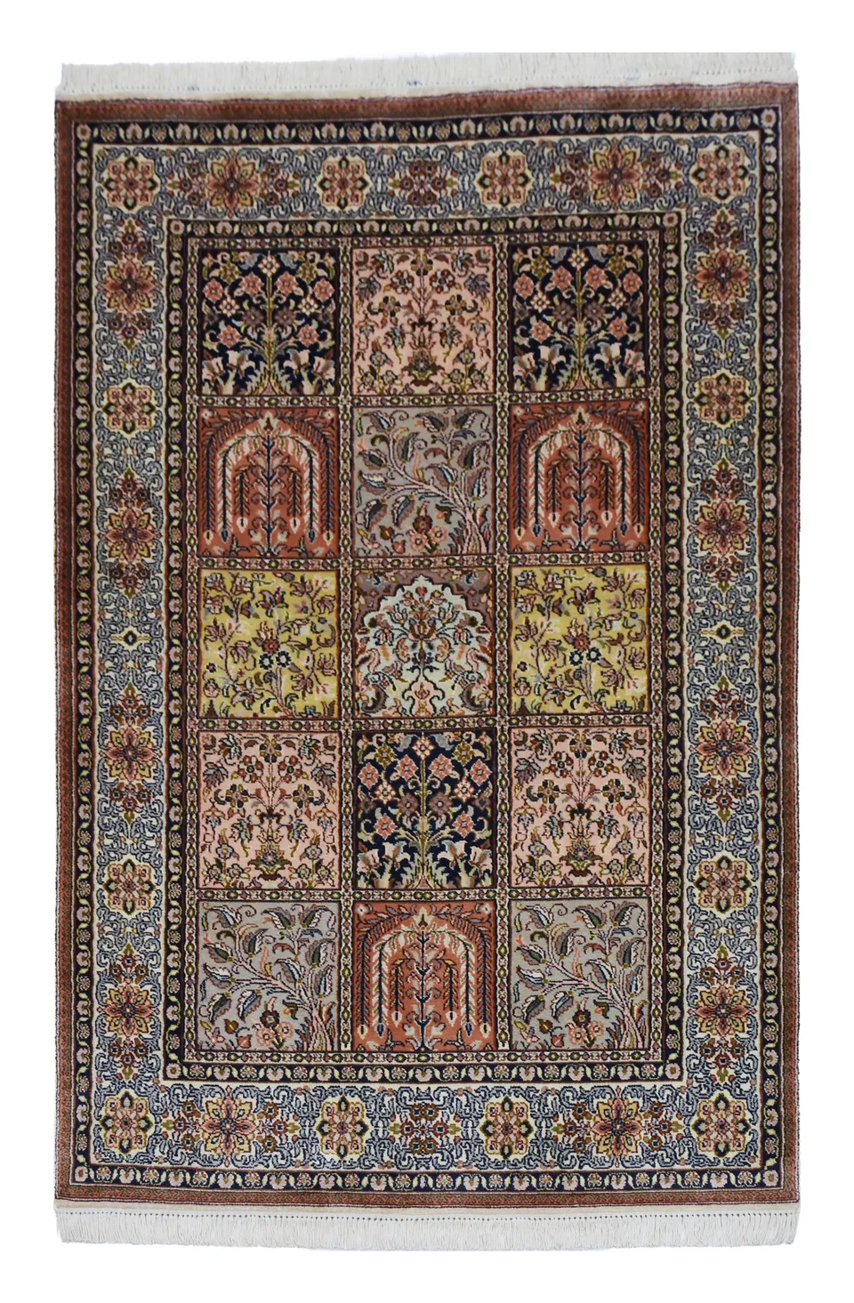 kayoom-r-taj-5098-multi-teppich-90x161-cm-handgewebter-orient-design-teppich image 1