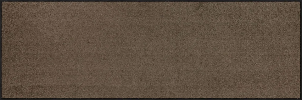 salonloewe-uni-l-ufer-60-x-180-cm-taupe-polyamid-rutschfest-waschbar image 1