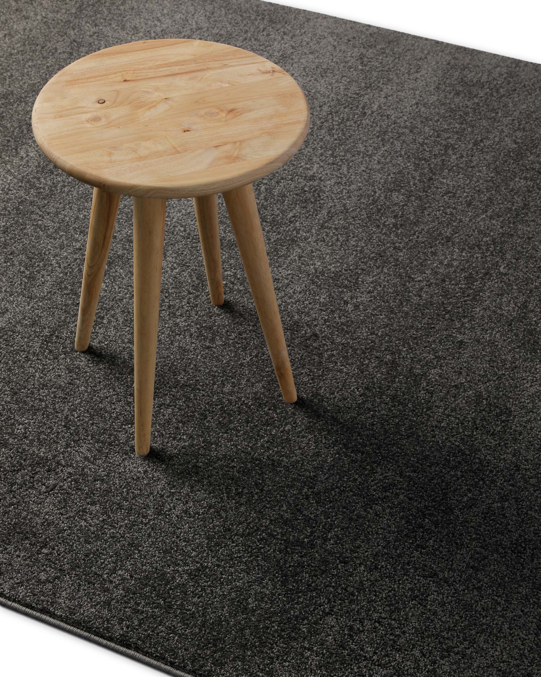 weconhome-basics-freja-kurzflorteppich-anthrazit-grau-eckig image 3